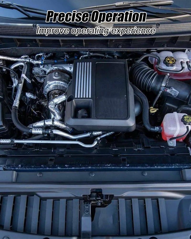 TIKSCIENCE 84129825 Black Hood Latch Release Handle Fit for Chevrolet Silverado 1500 2019 2020 2021 2022 2023 2024 2025, Hood Latch Release Handle - Image 4